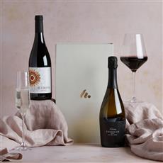 Prosecco &amp; Red Wine Luxury Gift Hamper