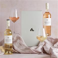 White and Rose Wine Duo
