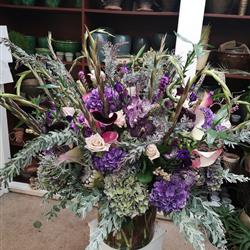 XL Purple Vase