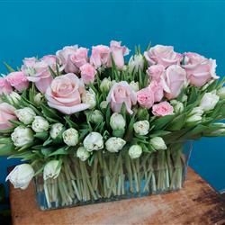 Rose and Tulip Vase 
