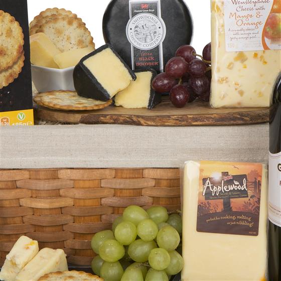 Luxury Port & Cheese Hamper
