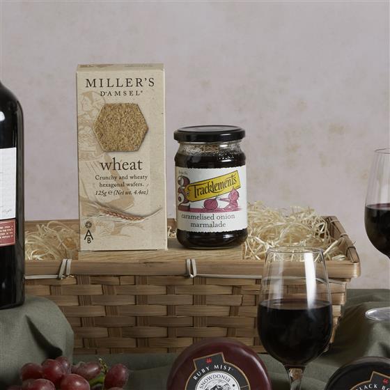 Luxury Port & Cheese Hamper